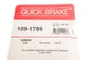 Направляющие суппорта комплект OJD QUICK BRAKE 1091789 (фото 6)