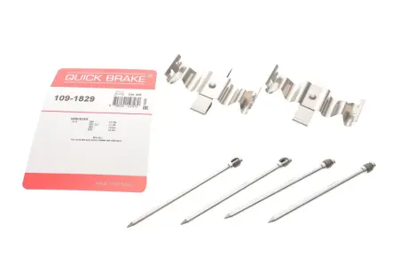 Комплект прижимних планок гальмівного супорту QUICK BRAKE 109-1829