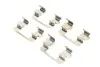Планка супорта (переднього) прижимна (к-кт) Isuzu D-Max 02- QUICK BRAKE 109-1834 (фото 1)