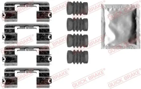 Монтажний комплект гальмівної накладки QB109-1875 QUICK BRAKE 1091875
