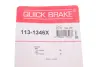 Направляюча супорта (заднього/к-кт) Renault Trafic 01-/VW Caddy 04-/Citroen Berlingo 08- QUICK BRAKE 113-1346X (фото 6)
