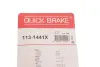 Направляюча супорта (переднього/к-кт) VW T5 03- QUICK BRAKE 113-1441X (фото 9)