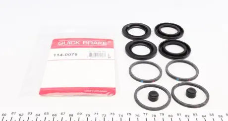 Ремкомплект тормозного суппорта QB114-0076 QUICK BRAKE 1140076