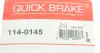 Ремкомплект супорта (заднього) Honda Accord VII/VIII 03- (d=38mm) (Lucas/Nih) QUICK BRAKE 114-0145 (фото 7)