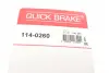 Елементи гальмівного супорта (РМК супорта без поршня.) QUICKBRAKE QUICK BRAKE 114-0260 (фото 12)