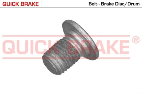 Тормозные аксессуары (болт) QUICKBRAKE QUICK BRAKE 11661