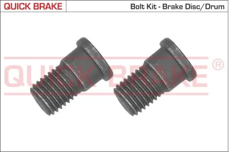 Монтажний болт гальмівного диску QB11666K QUICK BRAKE 11666K