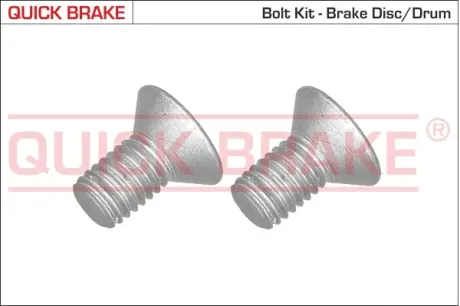 Монтажний болт гальмівного диску QB11669K QUICK BRAKE 11669K