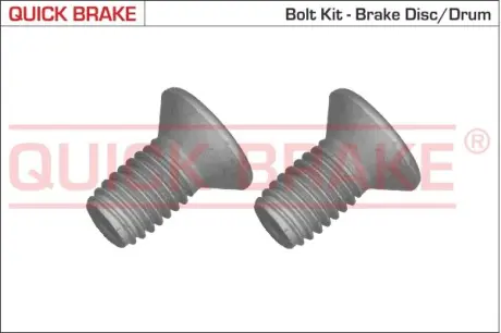 Монтажний болт гальмівного диску QB11670K QUICK BRAKE 11670K
