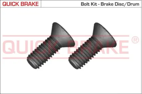 Монтажний болт гальмівного диску QB11676K QUICK BRAKE 11676K