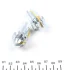 Трещітка колодок ручника Porsche Cayenne/Panamera / VW Touareg 10- (к-кт) QUICK BRAKE 120 53 004 (фото 3)