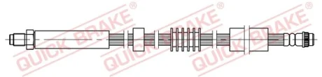Гальмівний шланг QUICKBRAKE QUICK BRAKE 32.801