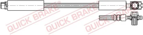 Тормозний шланг QUICKBRAKE QUICK BRAKE 50.402X