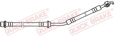 Гальмівна трубка QB50.750 QUICK BRAKE 50750