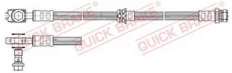 Гальмівний шланг QUICKBRAKE QUICK BRAKE 50.832X