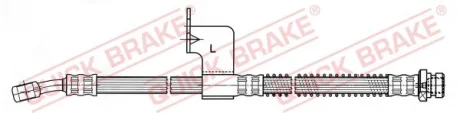 Гальмівний шланг QUICKBRAKE QUICK BRAKE 59.937