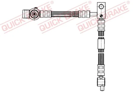 Тормозний шланг QUICKBRAKE QUICK BRAKE 59.995