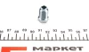 З\'єднувач трубки гальмівний (M12x1/13x24/d=5.0) QUICK BRAKE B5L (фото 2)