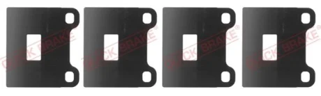 Монтажный набор тормозных колодок MERCEDES 123 (W123), 124 (W124), 190 (W201), /8 (W114), /8 (W115), C T-MODEL (S202), C (W202), E (A124), E (C124) 0.8-5.0 07.67-03.01 QB QUICK BRAKE W1214