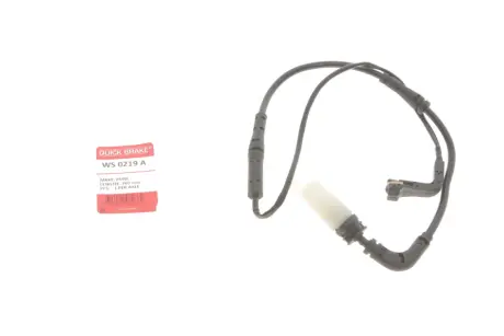 Датчик зносу гальмівних колодок (задніх) BMW 5 (E60) 03- (L=690mm) QUICK BRAKE WS 0219 A