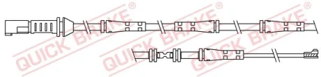 Датчик зносу гальмівних колодок (задніх) BMW 5 (F10) M5 10- (L=1000mm) QUICK BRAKE WS 0365 A