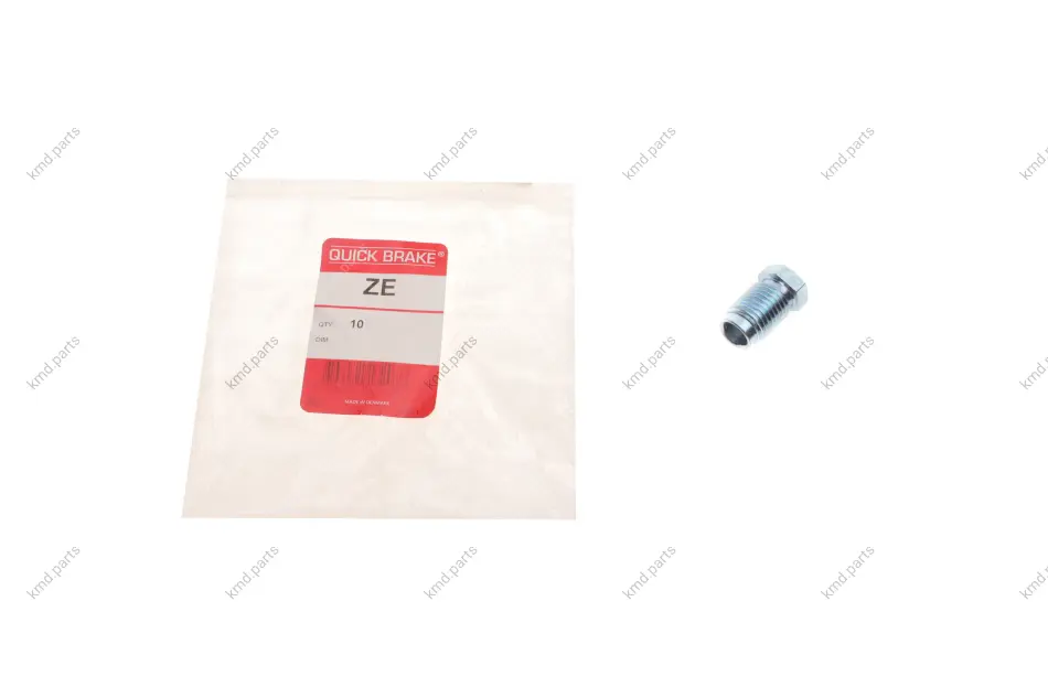 З\'єднувач трубки гальмівний (M14x1.5/L=25mm/d=8.5mm) QUICK BRAKE ZE (фото 1)