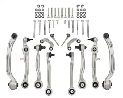 Комплект важелів з болтами Audi A6 (04-11), Audi A8 (02-11), VW Phaeton (02-16) RAISO RL4B8998KIT