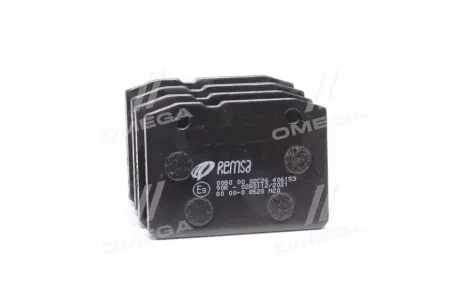 Колодка гальм. диск. LADA 1200-1600-84, 2101-2107 передн. REMSA 0080.00