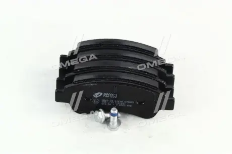 Колодка гальм. диск. CITROEN C4, PEUGEOT PARTNER передн. REMSA 0840.30 (фото 1)