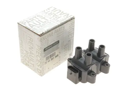 Котушка запалювання Kangoo 1.4-1.6 16V 97- RENAULT 224336134R