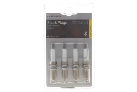 Свічка запалення блістер 4 шт. 224018760R RENAULT 7711940255