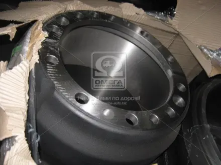 Барабан гальмівний МАЗ (дискові колеса) 10 шпильок RIDER 64221-3502070-03