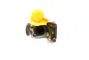 Головка соединительная тип PALM желтая M22x1,5 с отсекающим клапаном RIDER RD 48014CB (фото 1)