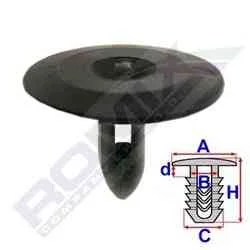 Пістон автомобільний ROMIX RX 10901