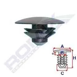 Пістон автомобільний ROMIX RX A82005