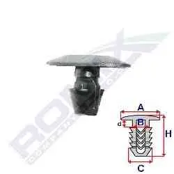 Пістон автомобільний ROMIX RX A82031 (фото 1)