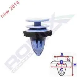 Пістон автомобільний ROMIX RX C60668 (фото 1)