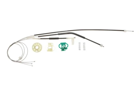 Ремкомплект склопідйомника (переднього) VW Caddy/Polo 94-04 (L) (електро) ROTWEISS 6K4837401P