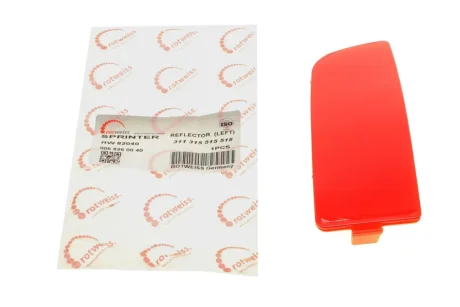 Світловідбивач бампера (заднього) MB Sprinter/VW Crafter 06- (L) ROTWEISS RW82040