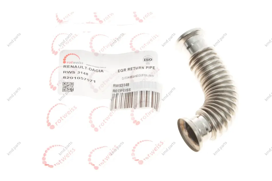 Трубка клапана EGR Renault Kangoo 1.5 dCi 08- ROTWEISS RWS3148 (фото 1)