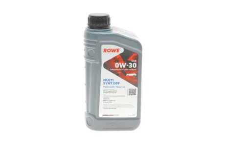 Олива 0W30 HIGHTEC MULTI SYNT DPF (1L) (MB 229.52/VW 504 00/507 00/BMW LL-04) (ACEA C3) ROWE 20112-0010-99