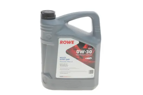 Олива 0W30 HIGHTEC MULTI SYNT DPF (5L) (MB 229.52/VW 504 00/507 00/BMW LL-04) (ACEA C3) ROWE 20112-0050-99