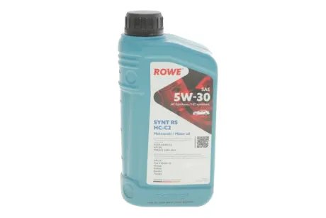 Олива 5W30 HIGHTEC SYNT RS HC-C2 (1L) (PSA B71 2290-2014/Fiat 9.55535-S1) (ACEA C2) ROWE 20113-0010-99