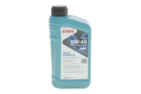Олива 5W40 HIGHTEC MULTI FORMULA (1L) (MB 229.31/229.51/226.5/VW 505 00/505 01/BMW LL-04) ROWE 20138-0010-99