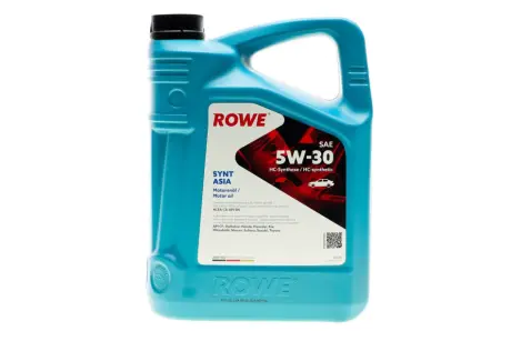Олива 5W30 HIGHTEC SYNT RS ASIA (5L) (ACEA C3/API SN) ROWE 20245-0050-99