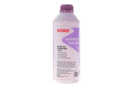 Антифриз (фіолетовий) G12/G12+ (1.5L) AN-SF 12+ READY-MIX -40°C HIGHTEC ANTIFREEZE ROWE 21073-0015-99
