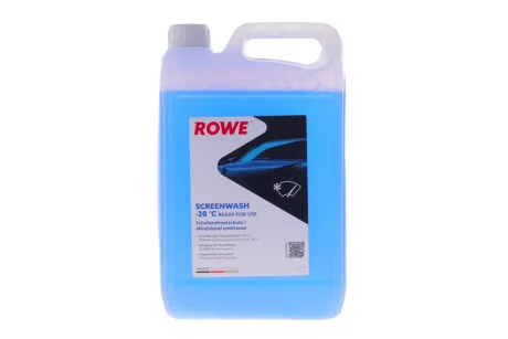 Омивач скла зима (5L) HIGHTEC SCREENWASH (-20°C) (готовий до застосування) (лимон) ROWE 21111-0050-99