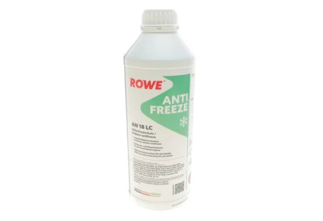Антифриз (зелений) 1.5L HIGHTEC ANTIFREEZE COOLANT AN 18 LC (1:1=-37°C) (концентрат) ROWE 21133-0015-99