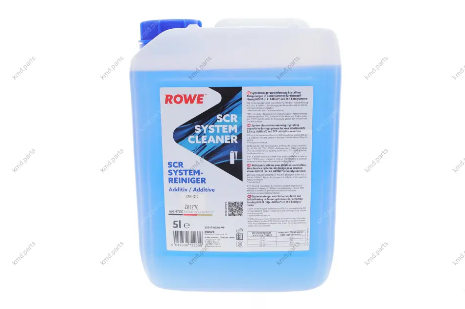Очисник системи SCR (AdBlue) (5L) (1:400) ROWE 22017-0050-99 (фото 1)
