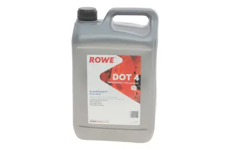 Рідина гальмівна HIGHTEC DOT 4 (5L) Class 4/ABS/ESP ROWE 25109-0050-99